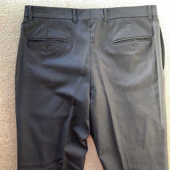 Tommy Hilfiger Navy Striped Suit Set Jacket and pants - Picture 10 of 16